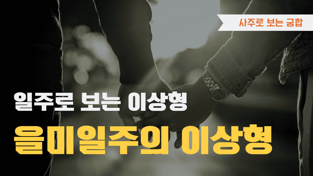 을미일주 이상형